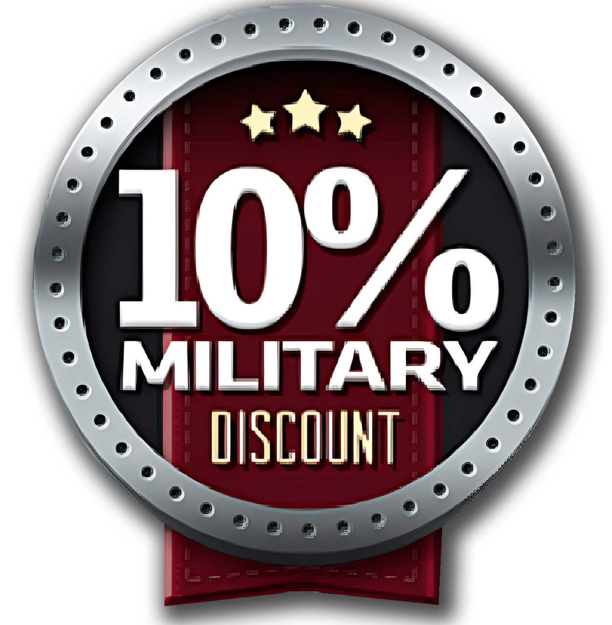 10% Military Discount